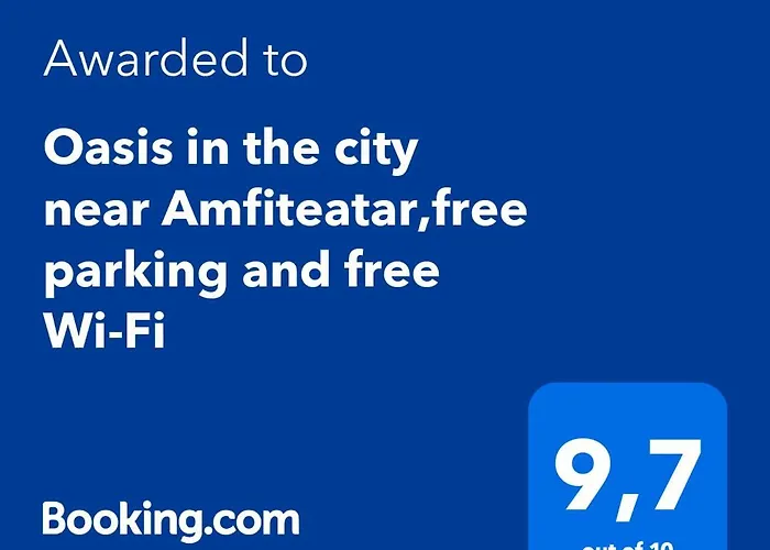 Apartman Oasis In The Near Amfiteatar,free Parking And Free Wi-fi